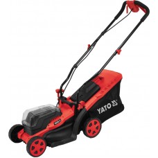 YATO Masina de tuns iarba 340mm, compatibila cu acumulatori Li-Ion 36V (2x18V)